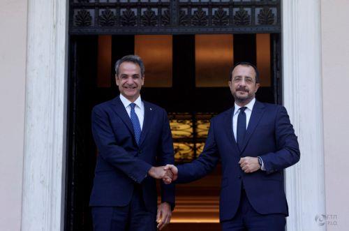 Cyprus President confirms political commitment to partake in GSI while meeting with Greek PM