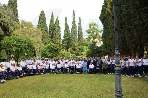 Η Ελληνίδα ΠτΔ υποδέχθηκε στο Προεδρικό τους αθλητές Ολυμπιακών και Παραολυμπιακών