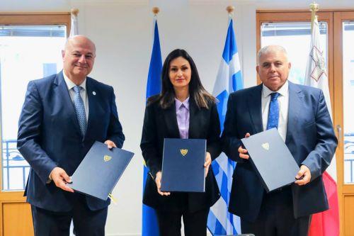 Agriculture Ministers of Cyprus, Greece, Malta sign MoU to promote cooperation