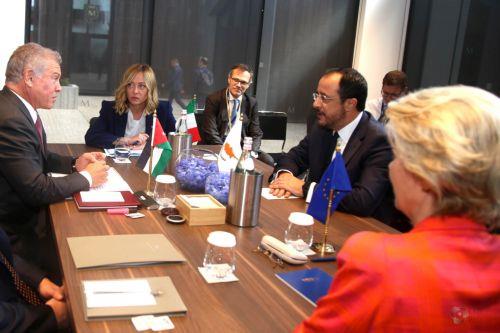 Leaders of Cyprus, Italy, Jordan and EU Commission discuss Syria and migration flows