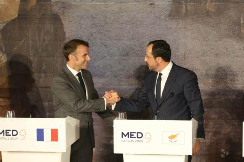 President Macron reiterates European solidarity and support for a Cyprus settlement