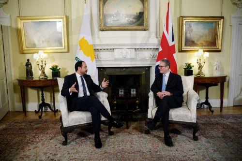 Starmer in Nicosia to discuss Cyprus issue, bilateral ties, regional situation