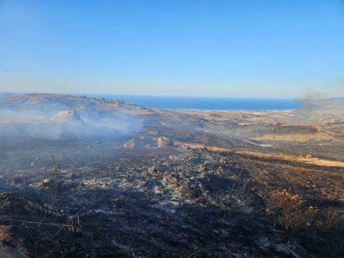Κατασβέστηκε δασική πυρκαγιά στην Ινεια