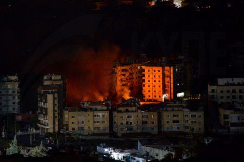 Αλλεπάλληλοι βομβαρδισμοί Ισραήλ σε νότια προάστια της Βηρυτού