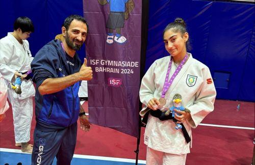 Cypriot judoka Adamantia Christodoulidou wins bronze at World School Gymnasiade