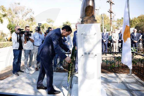 O Mάτσης εμβληματικό σύμβολο αγώνα που ενώνει Κυπρίους και Έλληνες, είπε ο ΠτΔ