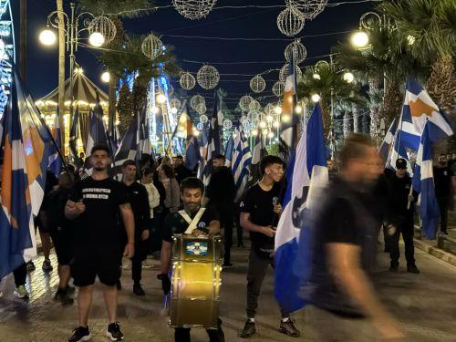 Υπό δρακόντεια μέτρα ασφαλείας η πορεία του ΕΛΑΜ στη Λάρνακα