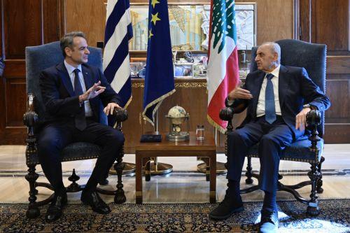 We always strive for the best relationship with Cyprus and Greece, Lebanese PM tells Mitsotakis