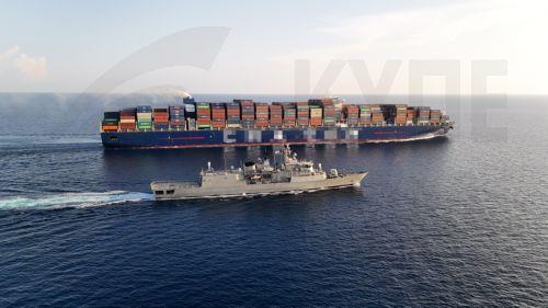 Χρήση λέιζερ από κινεζικό πολεμικό πλοίο κατά γερμανικού αεροσκάφους επιχείρησης ΑΣΠΙΔΕΣ