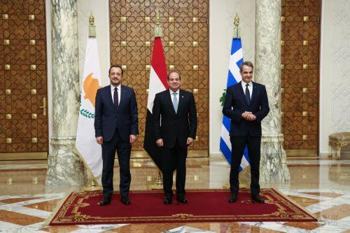 A viable solution in Cyprus to contribute to peace in the region, leaders of Cyprus, Greece and Egypt say