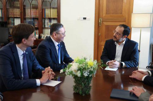 Nicosia ready to start working on strengthening relations with Kazakhstan, Cyprus President says