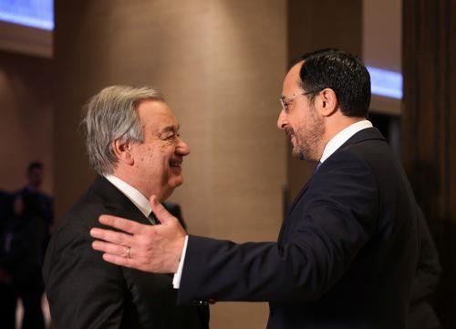 Συζητήθηκαν τα επόμενα βήματα στο Κυπριακό στη συνάντηση Γκουτέρες–ΠτΔ, λέει ο ΟΗΕ