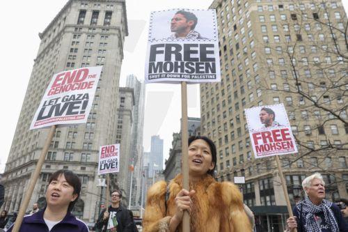 Αφέθηκε ελεύθερος ο Παλαιστίνιος φοιτητής Μοχσέν Μαχντάουι στις ΗΠΑ