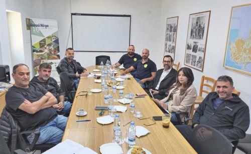 Επαναβεβαιώθηκε η συνεργασία Τμήματος Δασών και Οργανωμένων Εθελοντικών Ομάδων Πυρόσβεσης