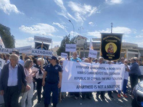 Μεγάλη επιτυχία η αντικατοχική εκδήλωση χθες, λέει η «Αδούλωτη Κερύνεια»