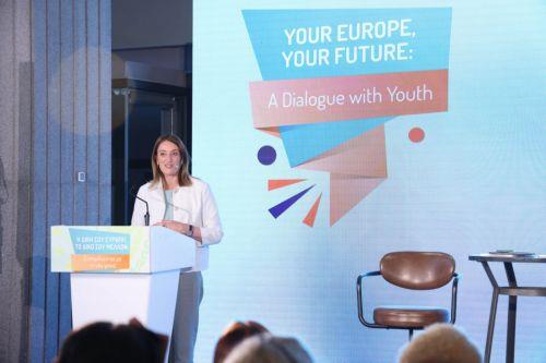 Στο επίκεντρο της Ευρώπης η Κύπρος, είπε η Μέτσολα σε φοιτητές κυπριακών πανεπιστημίων