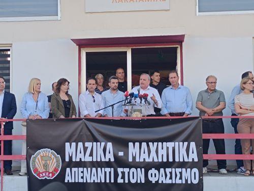 «Φασιστικά» τα κίνητρα επίθεσης κουκουλοφόρων στη Λακατάμια, είπε ο Σ. Στεφάνου