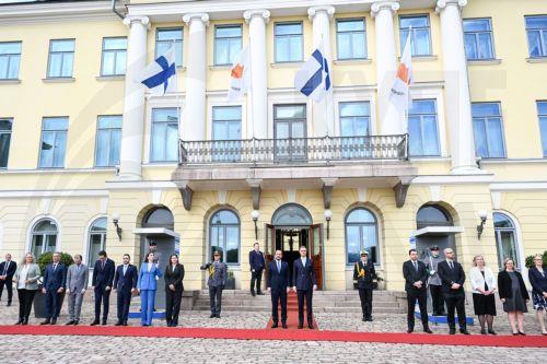 Κυπριακή Προεδρία ΕΕ, Μέση Ανατολή και Ουκρανία στη συνάντηση Προέδρων Κύπρου-Φινλανδίας