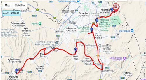 Νέα διαδρομή λεωφορείων από Ταμασσό προς Πανεπιστήμιο Κύπρου ανακοίνωσε το Υπ. Μεταφορών