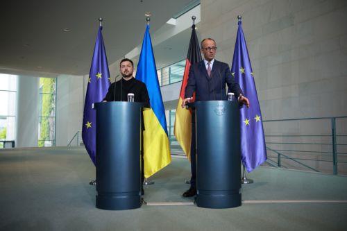 Μερτς-Ζελένσκι συμφώνησαν στη συμπαραγωγή οπλικών συστημάτων μεγάλης εμβέλειας