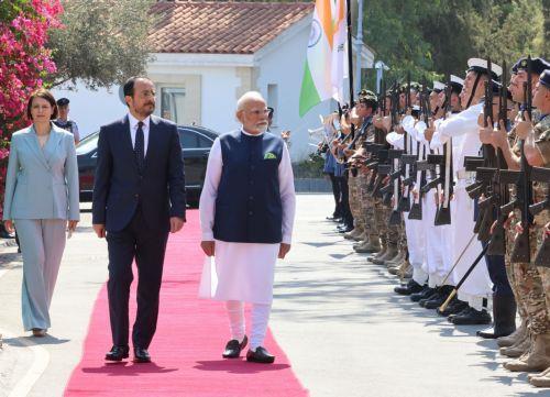 Στην ενίσχυση συνεργασίας Κύπρου- Ινδίας αναφέρθηκαν Πρόεδρος Χριστοδουλίδης και Μόντι (1)