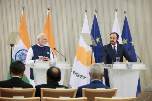 Η Ινδία τονίζει την ακλόνητη στήριξή της στην κυριαρχία της Κύπρου, αναφέρει Κοινή Διακήρυξη στο πλαίσιο επίσκεψης Μόντι