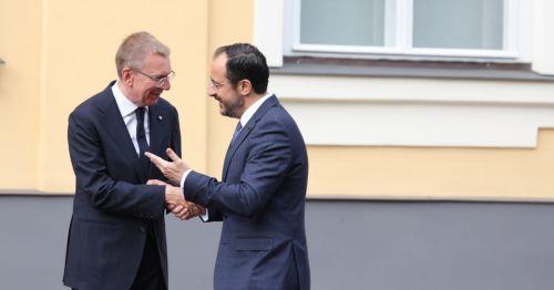 Διεθνές δίκαιο στην προμετωπίδα εξωτερικής πολιτικής Κύπρου-Λετονίας, λέει ο ΠτΔ