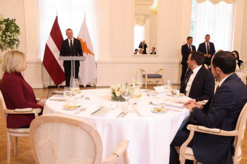 Κοντά με Λετονία σε αρχές και αξίες παρά τη γεωγραφική απόσταση λέει ο Πρόεδρος