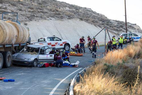 Άσκηση για αξιολόγηση επιπέδου ανταπόκρισης σε μεγάλο τροχαίο συμβάν