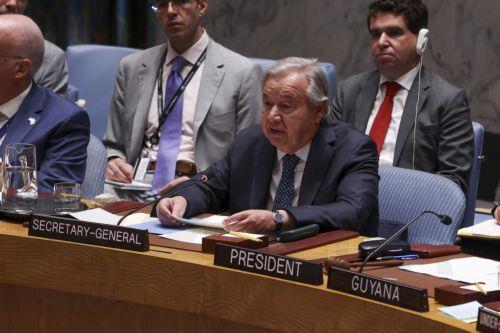 Ο Γκουτέρες καλεί όλες τις πλευρές να δώσουν μία ευκαιρία στην ειρήνη στη Μ.Ανατολή