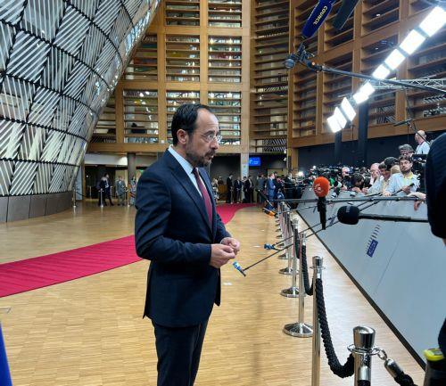 President presents Cyprus EU Presidency work programme and logo