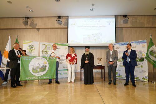 Η Λάρνακα απέσπασε δύο βραβεία στα Παγκύπρια Βραβεία Πράσινες Πόλεις