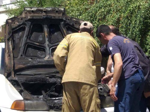 Πυρκαγιά σε ιδιωτικό όχημα στη Γεροσκήπου