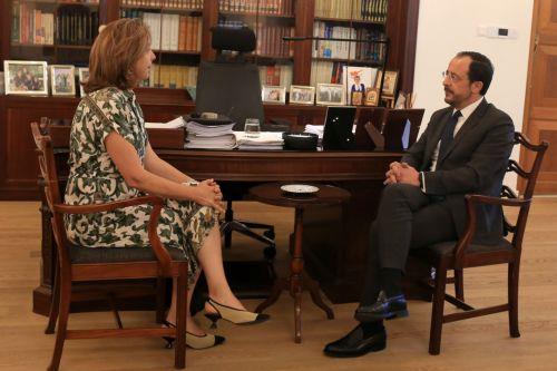 President Christodoulides meets today with UN Secretary-General’s Personal Envoy