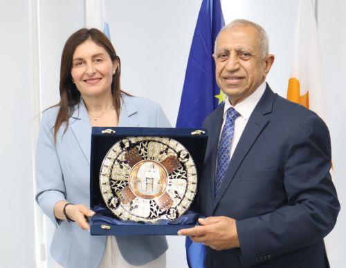 Συνέργειες στην εκπαίδευση συζήτησαν Υφ. Ναυτιλίας και Πρόεδρος Αραβικής Ακαδημίας