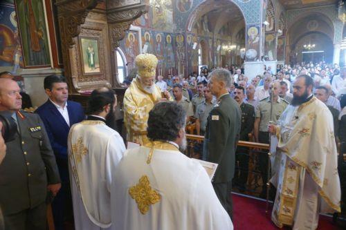 Τον Αρχηγό της Εθνικής Φρουράς τίμησε η Μητρόπολη Κωνσταντίας και Αμμοχώστου