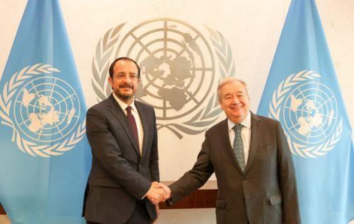 Ολοκληρώθηκε η διμερής συνάντηση ΠτΔ με ΓΓ ΟΗΕ