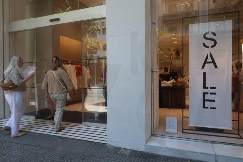 Αύξηση λιανικού εμπορίου 5,2% σε αξία και 8,7% σε όγκο τον Ιούλιο