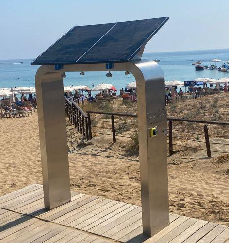 Eγκατάσταση 72 υπερσύγχρονων ντουζιέρων στις παραλίες του Πρωταρά