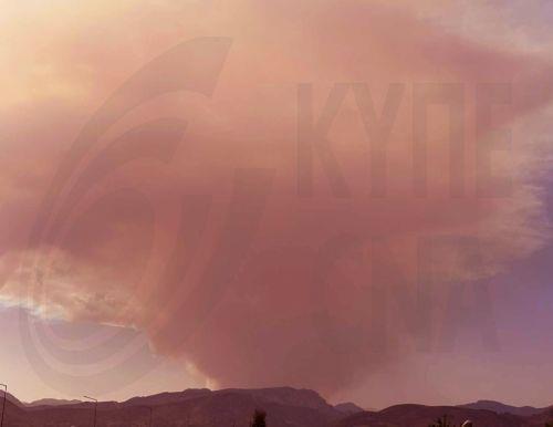 Σε επικοινωνία Αθήνα - Λευκωσία, η μεγάλη πυρκαγιά στην Κορινθία ο λόγος που η Ελλάδα δεν έστειλε πτητικά μέσα