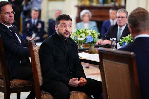 Συνάντηση Ζελένσκι με ανώτατους Ευρωπαίους αξιωματούχος για εγγυήσεις ασφάλειας