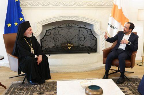 Στον ρόλο Εκκλησίας για κυπριακή διασπορά αναφέρθηκαν ΠτΔ-Αρχιεπίσκοπος Θυατείρων [ΒΙΝΤΕΟ]