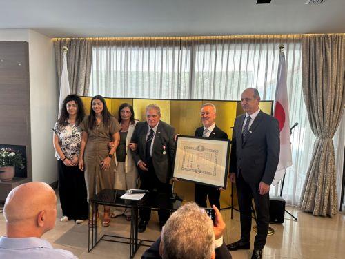 Η Ιαπωνία τίμησε με παράσημο τον Πρόεδρο των Olympians Κώστα Παπακώστα