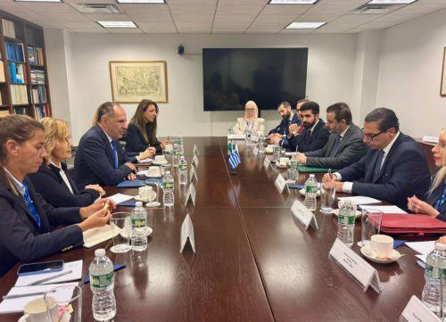 Πρώτη τριμερής συνάντηση Κύπρου-Ελλάδας-Συρίας στη Νέα Υόρκη