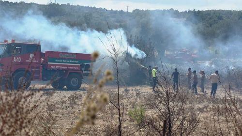 Yπό έλεγχο δασική πυρκαγιά στα όρια του Δήμου Πέγειας της επαρχίας Πάφου
