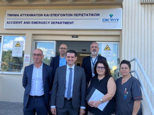 Απόδειξη δέσμευσης Κυβέρνησης για αναβάθμιση νοσοκομείων τα νέα ΤΑΕΠ, είπε ο Μ. Δαμιανός