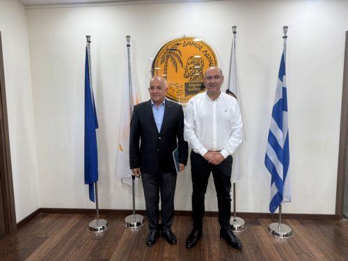 Συνεργασία στα ιστορικά αρχεία, συζήτησαν Δήμαρχος Λάρνακας και αντιπροσωπεία Πρεσβείας Ιορδανίας