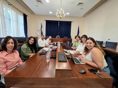 Συνάντηση Δημοτικού Συμβουλίου Νεολαίας Δήμου Πάφου με το Συμβούλιο Νεολαίας Κύπρου