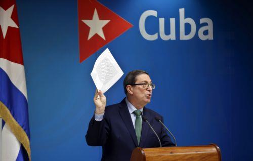 Ο ΥΠΕΞ της Κούβας κατηγορεί τις ΗΠΑ ότι συμπεριφέρονται με “εγκληματικό” τρόπο