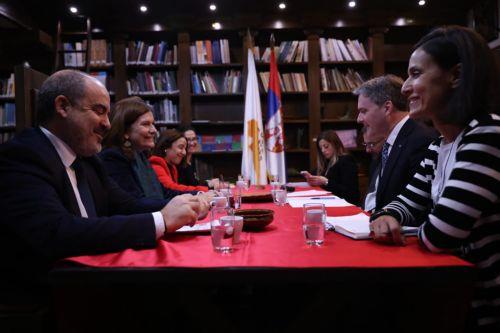 Ενίσχυση πολιτιστικής συνεργασίας αποφάσισαν η Υφ. Πολιτισμού και ο Υπ. Πολιτισμού Σερβίας